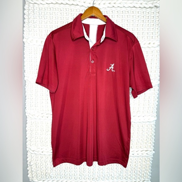 Men's Alabama Crimson Polo Shirt - Picture 1 of 3